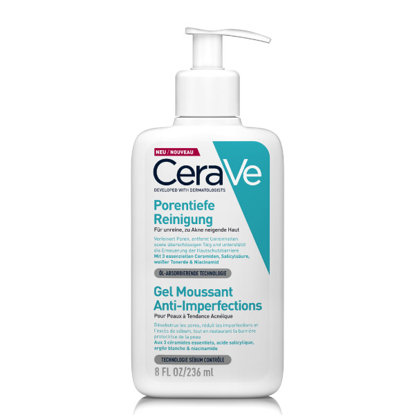 CERAVE Gel moussant anti-imperfections