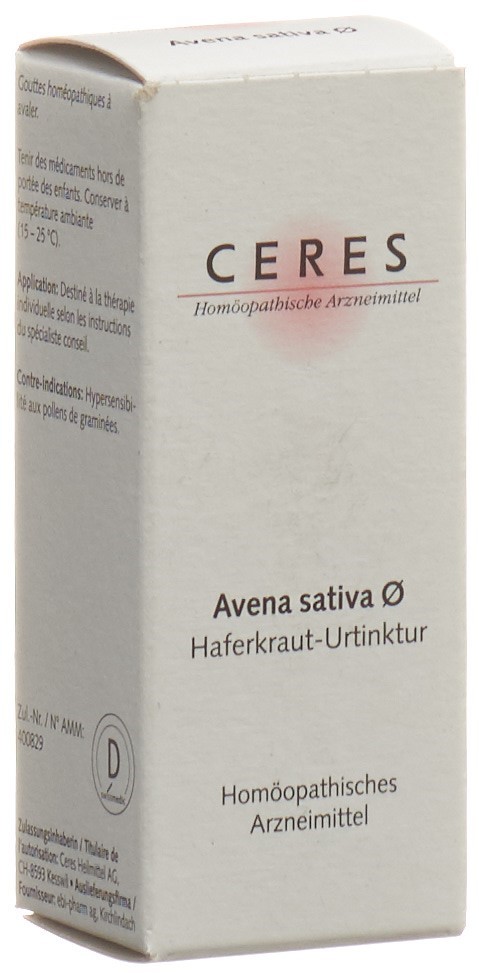 CERES Avena sativa, Hauptbild