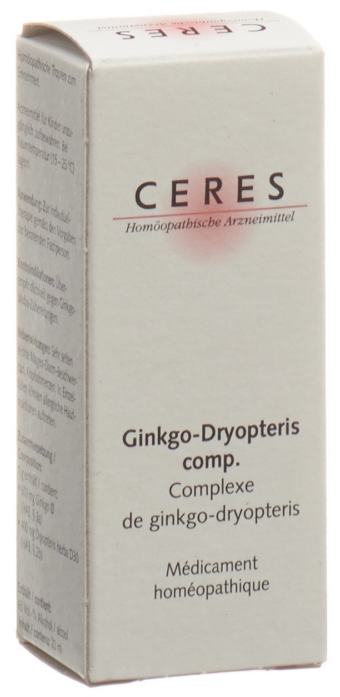 CERES ginkgo dryopteris comp., image 2 sur 2