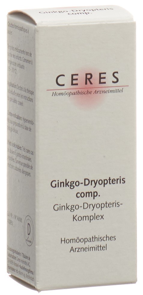CERES ginkgo dryopteris comp., image principale
