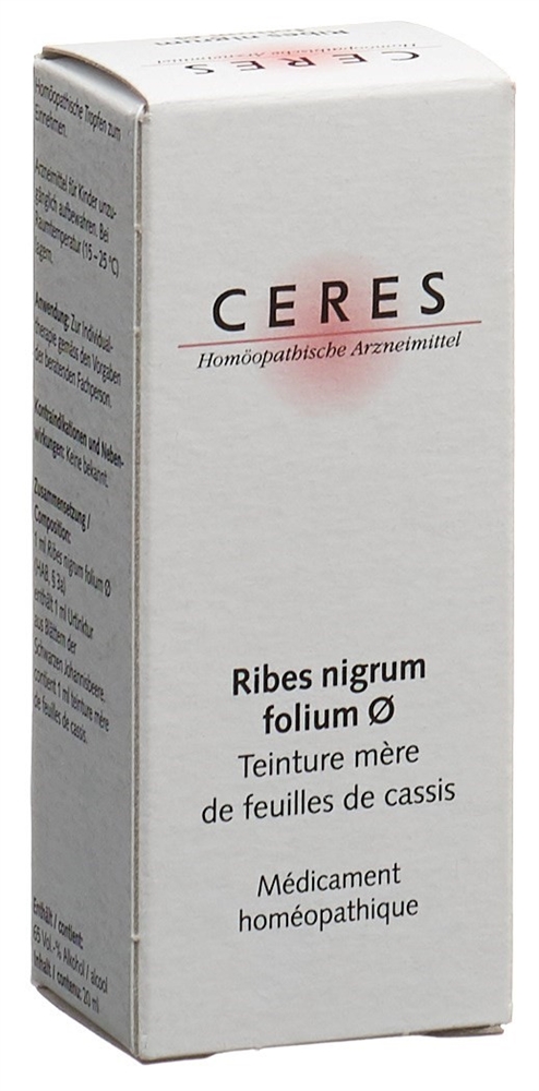 CERES Ribes nigrum folium, Bild 2 von 2