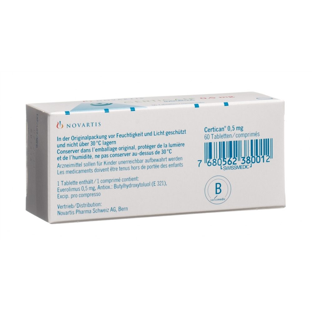 CERTICAN cpr 0.5 mg blist 10 pce, image 2 sur 2