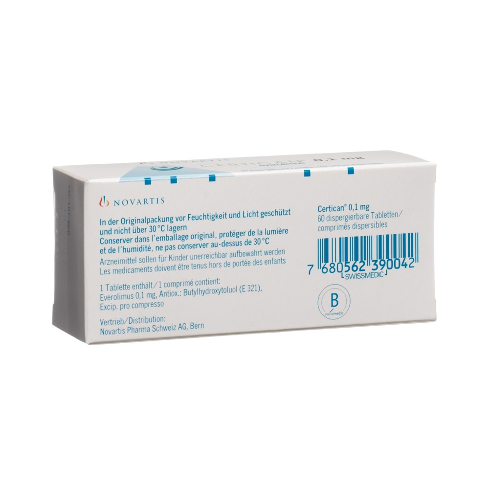 CERTICAN cpr disp 0.1 mg blist 10 pce, image 2 sur 2