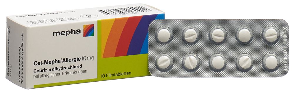 CETIRIZINE Allergie 10 mg, image 2 sur 4