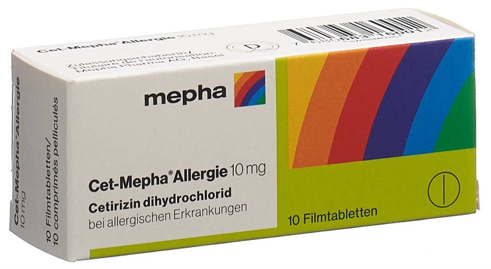 CETIRIZINE Allergie 10 mg, image principale