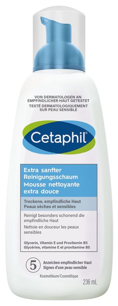 CETAPHIL mousse nettoyante extra douce