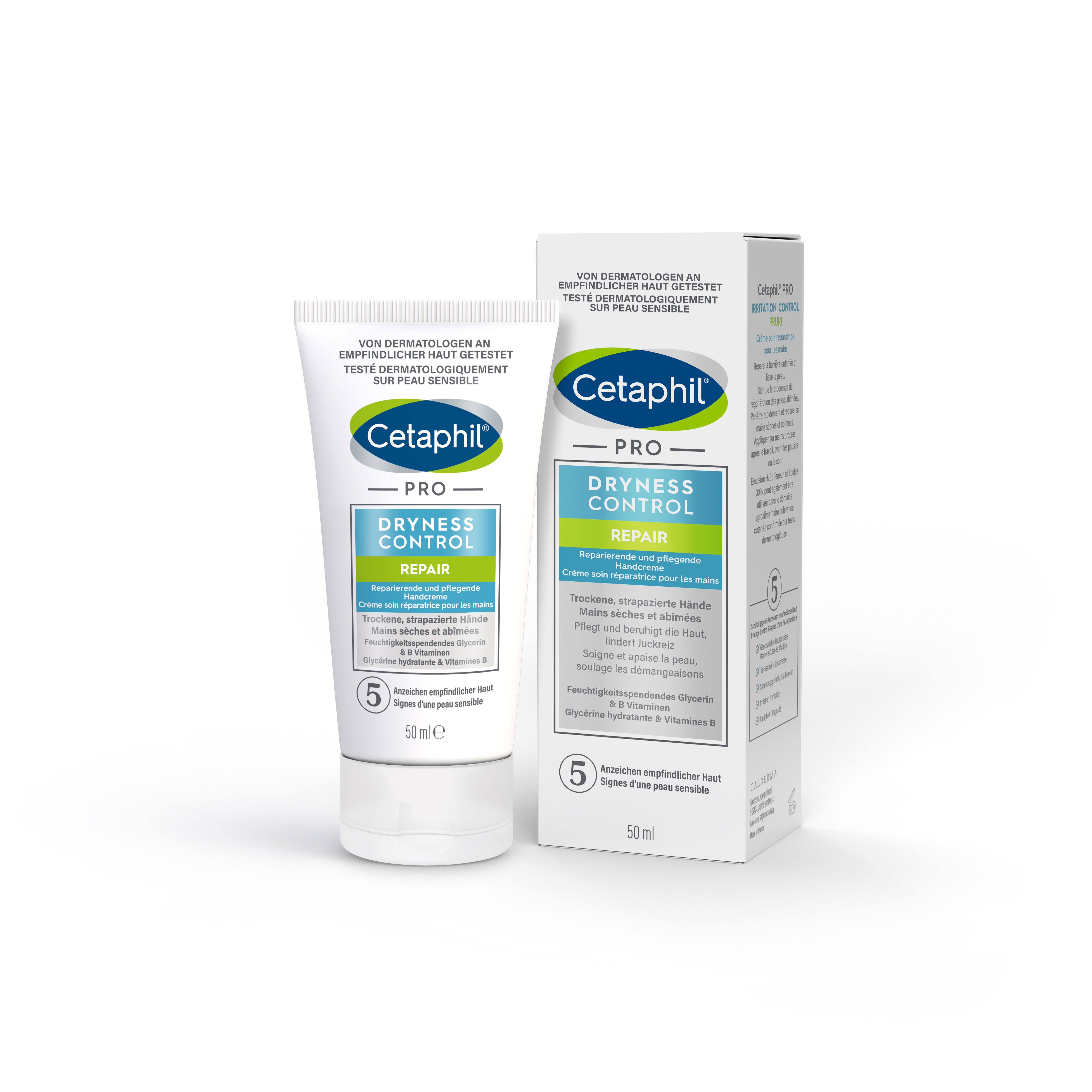 CETAPHIL PRO DRYNESS CONTROL REPAIR crème soin réparatrice pour les mains, image 2 sur 4