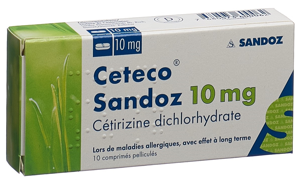 CETECO Sandoz 10 mg, Bild 4 von 4