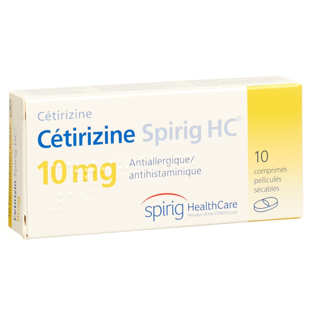 CETIRIZINE Spirig HC 10 mg, Bild 2 von 2