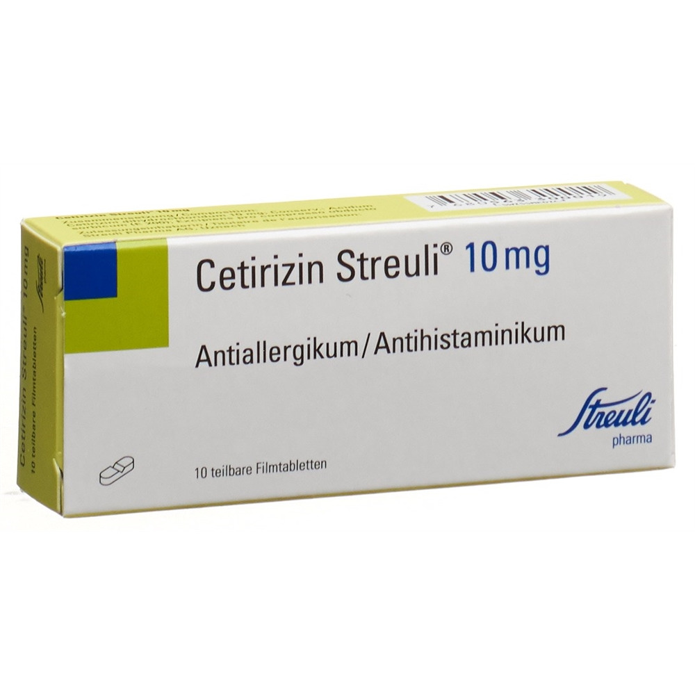 CETIRIZINE Streuli 10 mg, image 2 sur 4