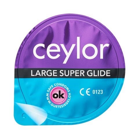Ceylor Large Super Glide Präservativ, Bild 3 von 3