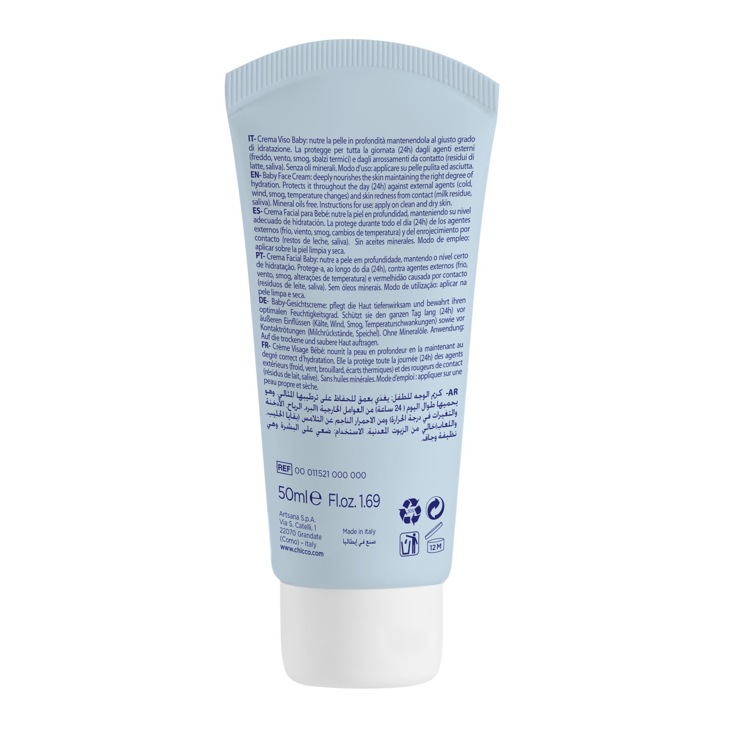 CHICCO Natural Sensation Baby Gesichtscreme, Bild 3 von 5