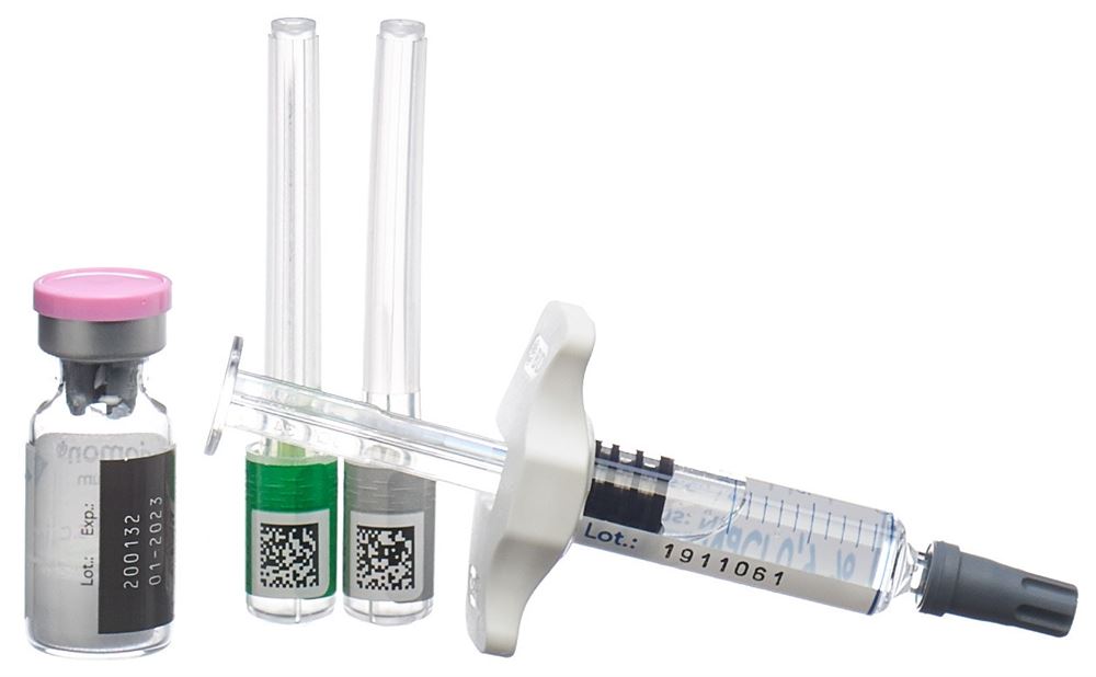 CHORIOMON Trockensub 1000 IE mit Solvens 1 ml (Fertigspritze) Durchstf 3 Stk, Bild 2 von 3