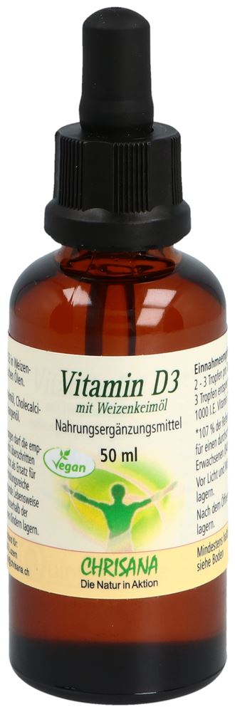 CHRISANA Vitamin D3 mit Weizenkeimöl