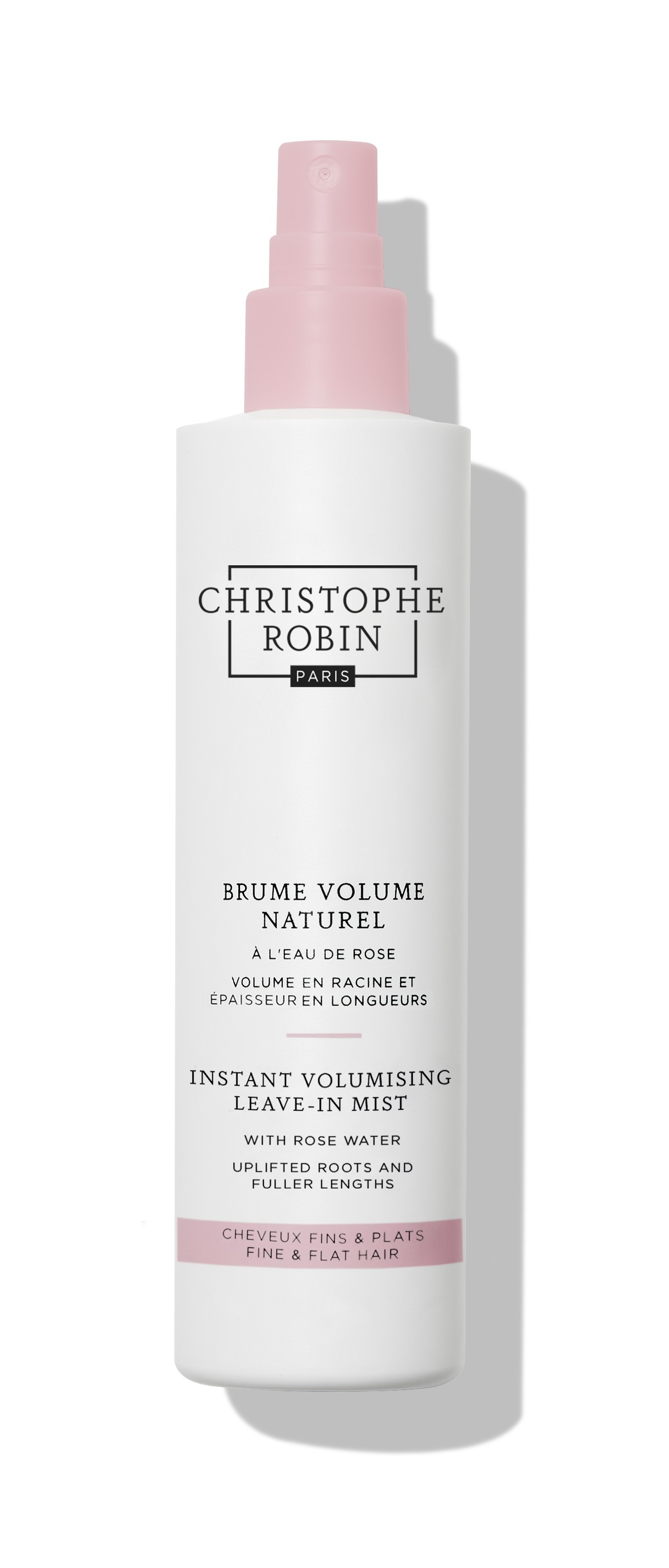 CHRISTOPHE ROBIN Brume Volume Natural Eau Rose