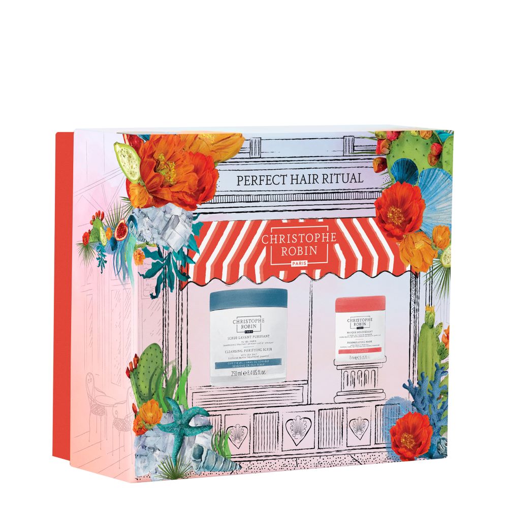 CHRISTOPHE ROBIN Coffret Noël Rituel Perfect Hair