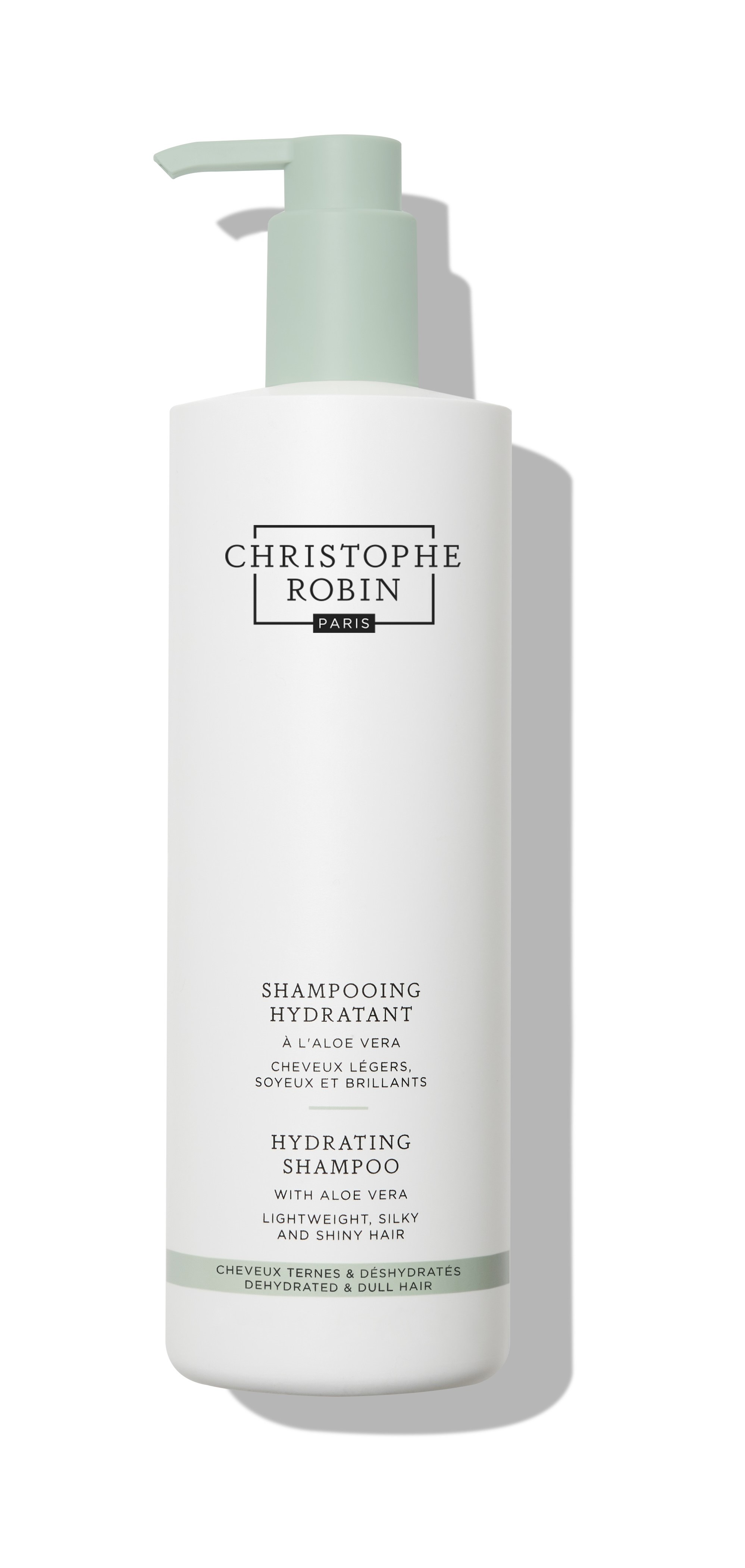 CHRISTOPHE ROBIN Shampoo Hydratant Aloe Vera, Hauptbild