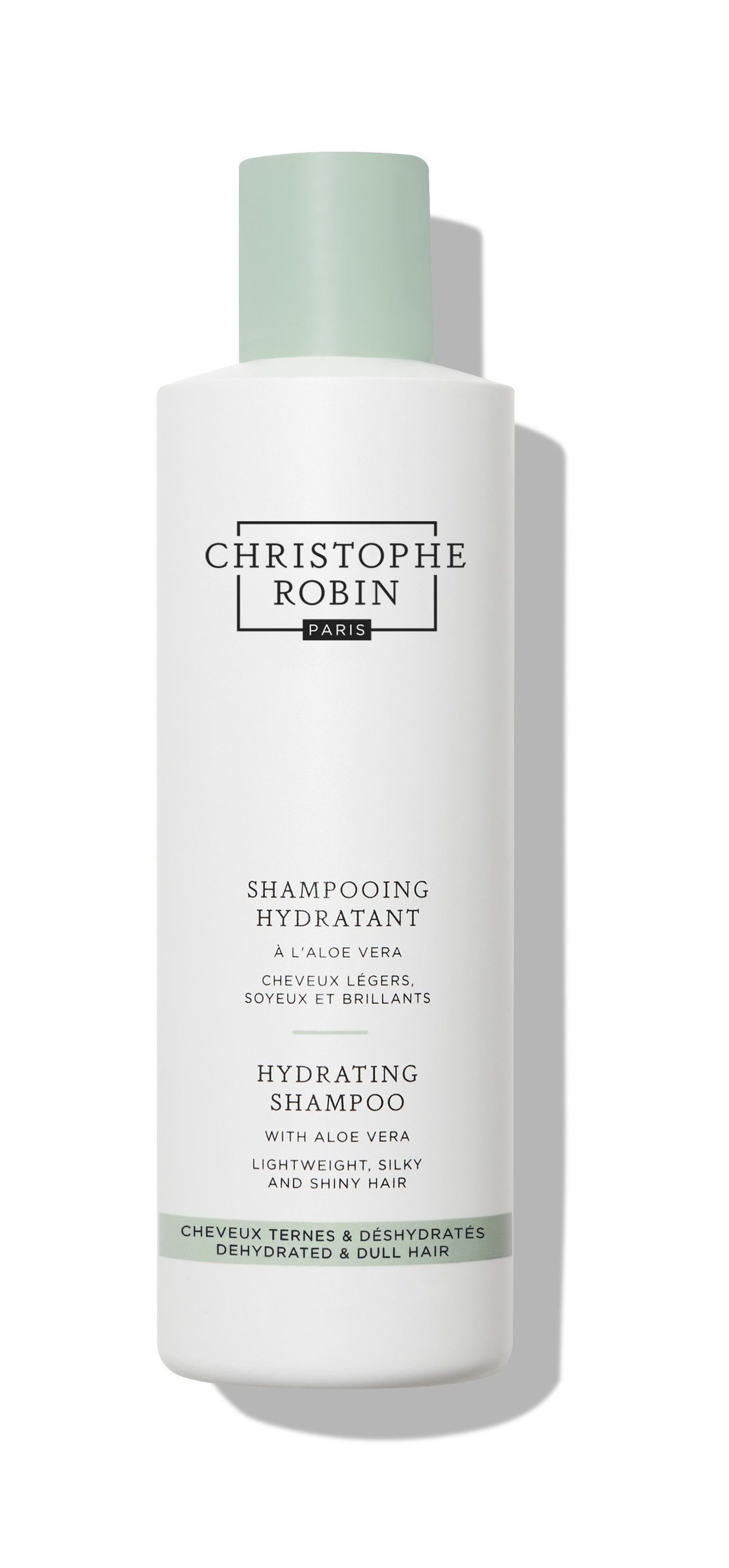 CHRISTOPHE ROBIN Shampoo Hydratant Aloe Vera