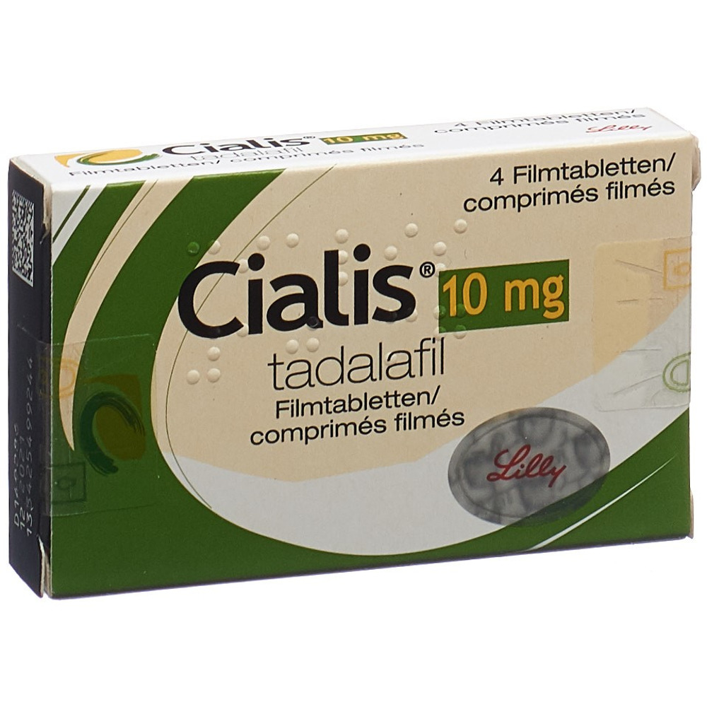 CIALIS cpr pell 10 mg blist 4 pce, image principale