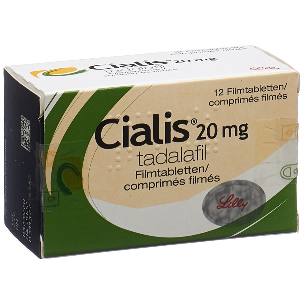 CIALIS cpr pell 20 mg blist 12 pce, image principale