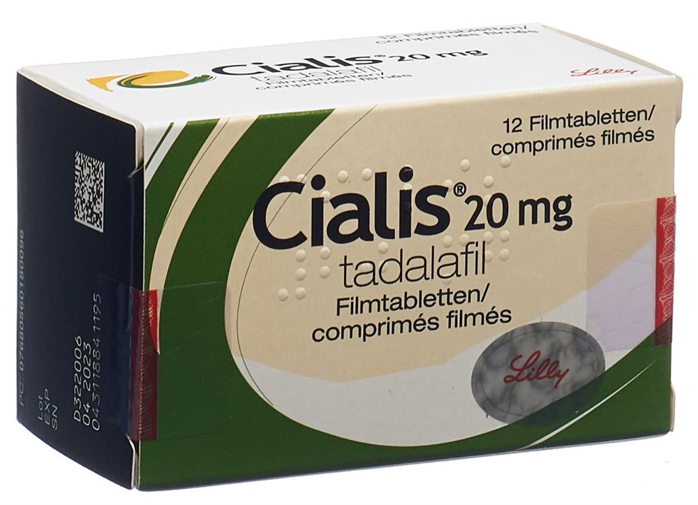 CIALIS cpr pell 20 mg blist 12 pce, image principale