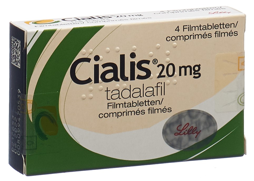 CIALIS cpr pell 20 mg blist 4 pce, image principale