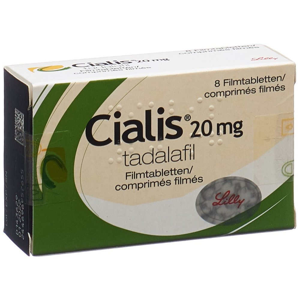 CIALIS cpr pell 20 mg blist 8 pce, image principale