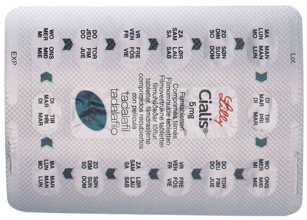 CIALIS cpr pell 5 mg blist 28 pce, image 2 sur 3