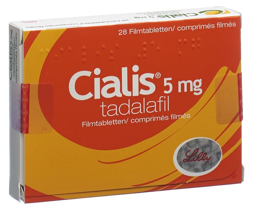 CIALIS cpr pell 5 mg blist 28 pce, image principale