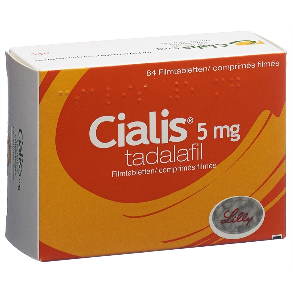 CIALIS Filmtabl 5 mg Blist 84 Stk, Hauptbild