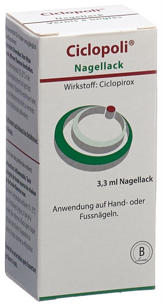 CICLOPOLI Nagellack 8 %, Hauptbild