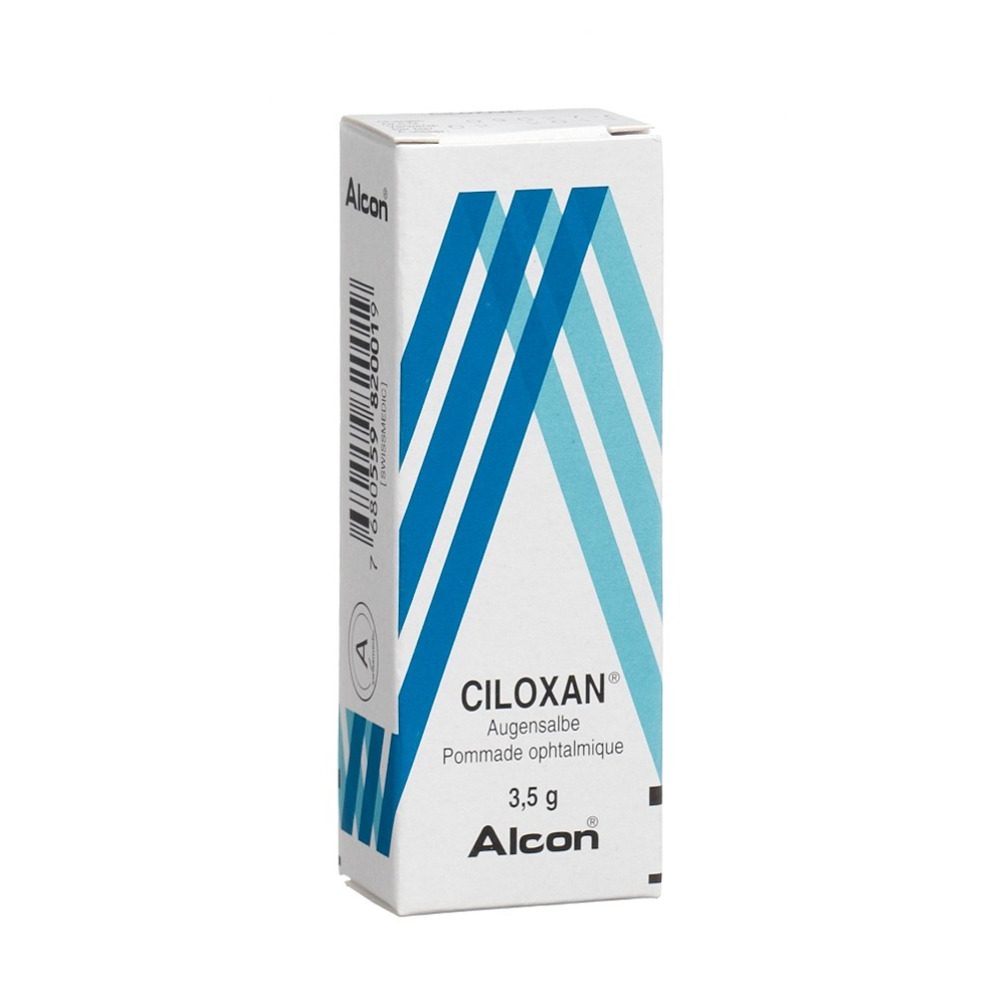 CILOXAN Augensalbe Tb 3.5 g, Hauptbild