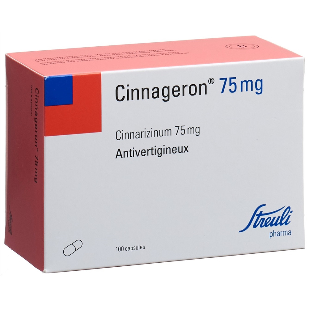 CINNAGERON caps 75 mg blist 100 pce, image 2 sur 2