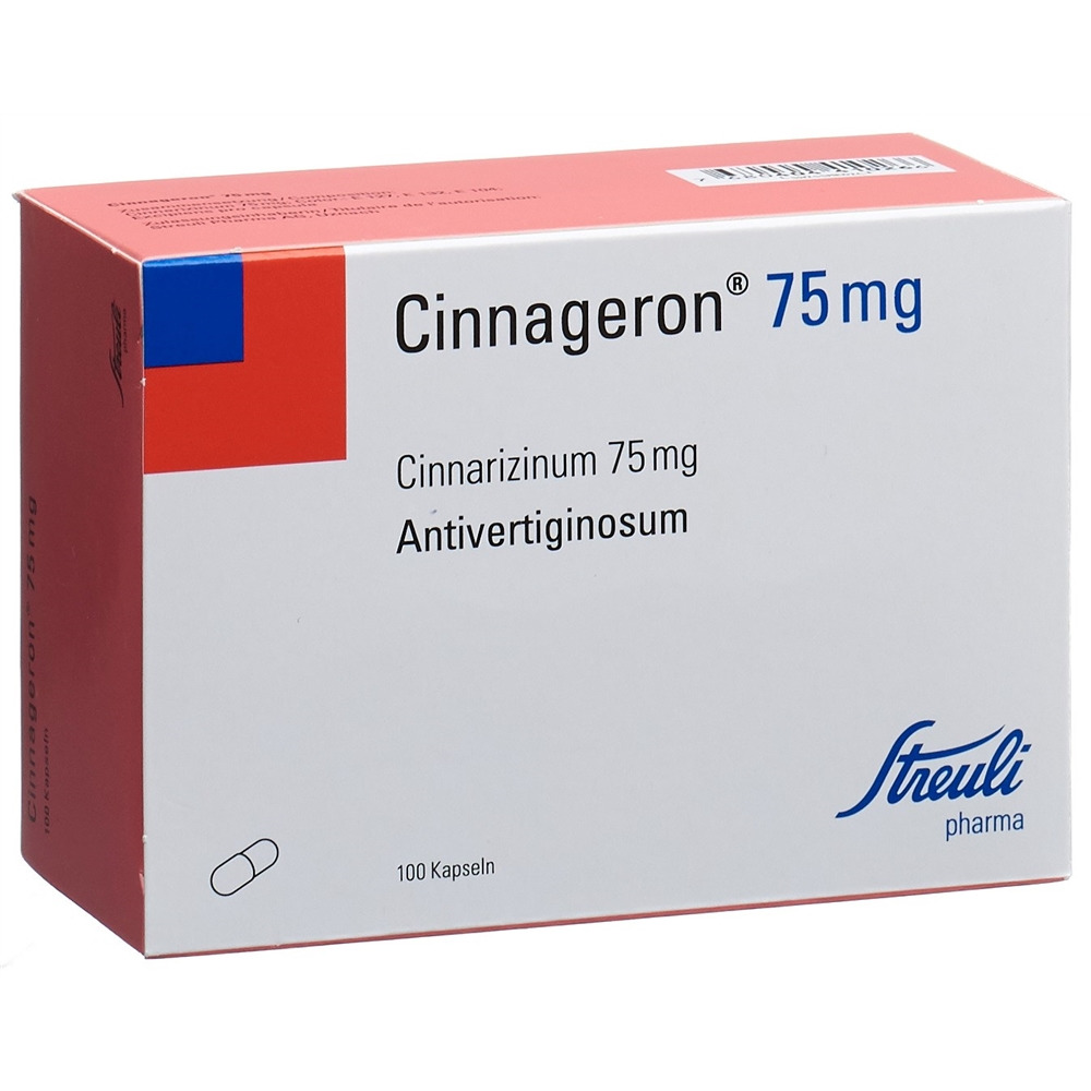 CINNAGERON caps 75 mg blist 100 pce, image principale