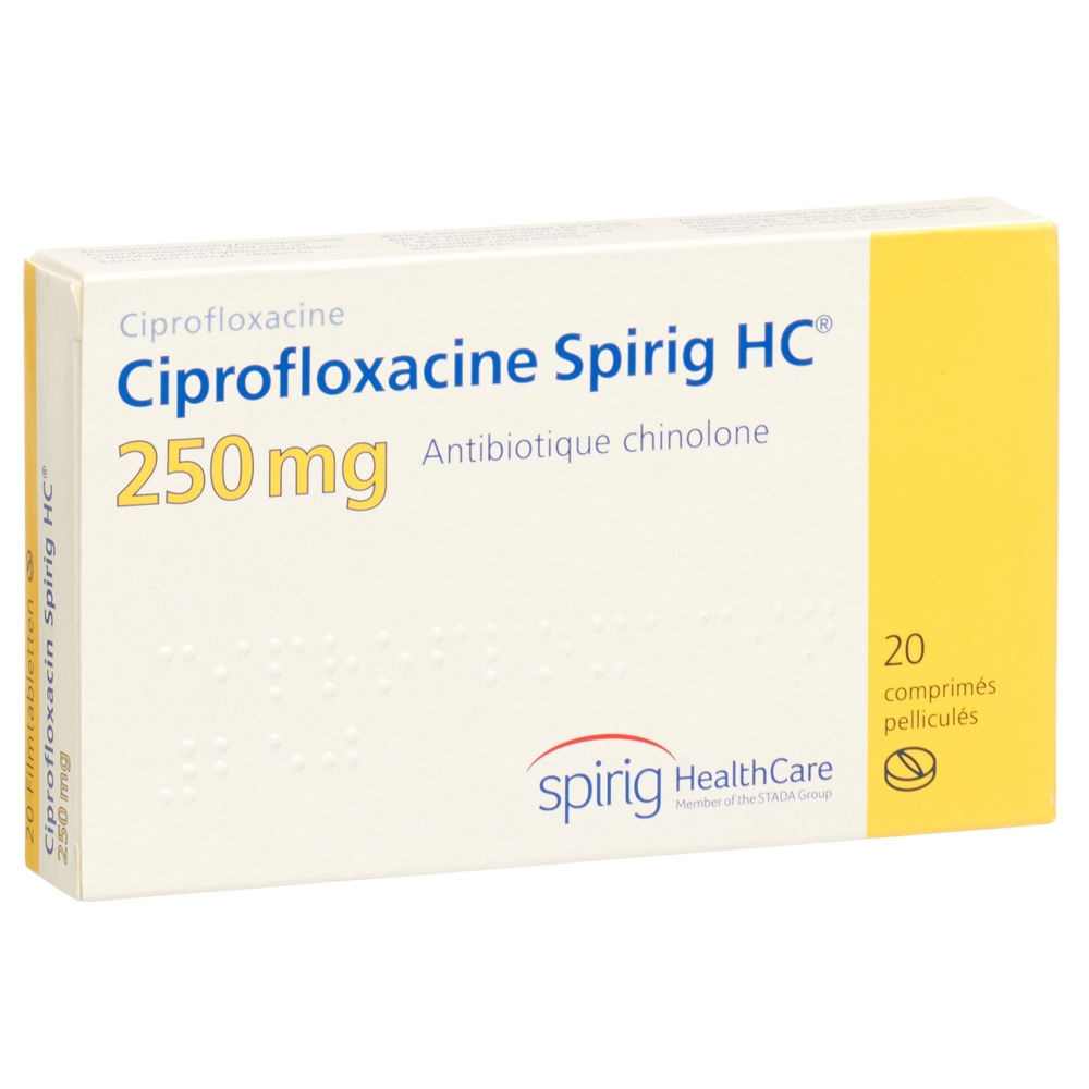 CIPROFLOXACINE Spirig HC 250 mg, Bild 2 von 2