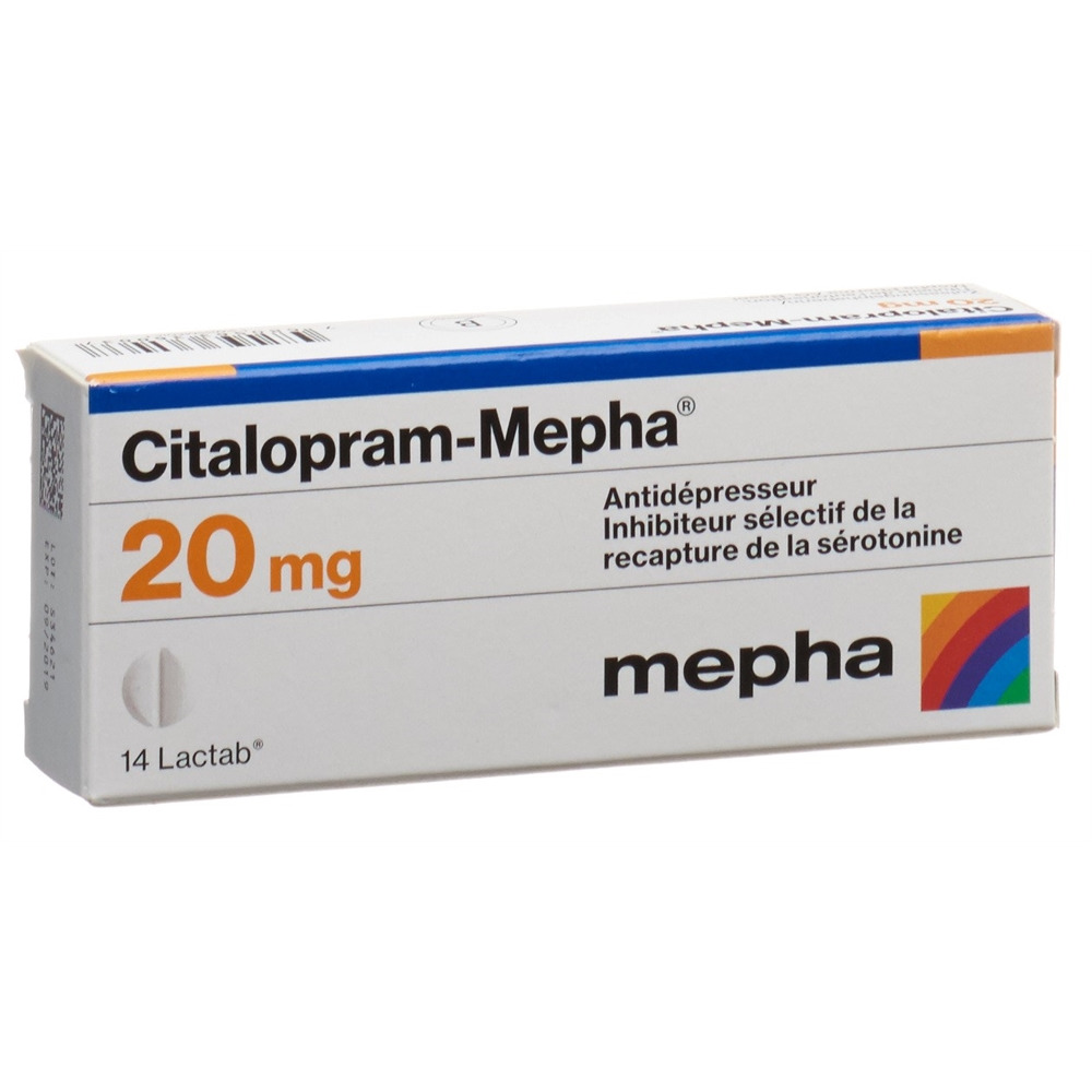 CITALOPRAM Mepha 20 mg, Bild 2 von 2