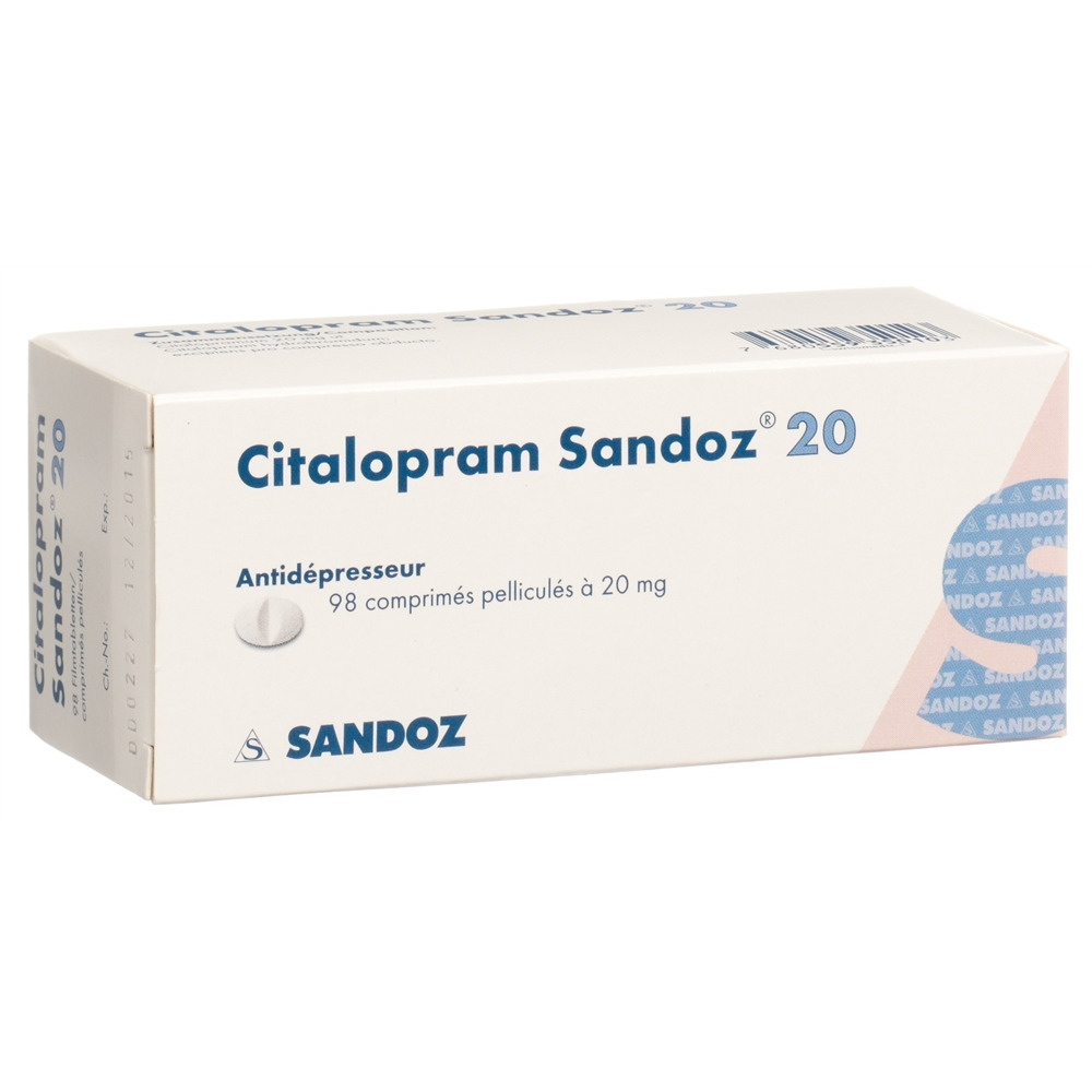 CITALOPRAM Sandoz 20 mg, Bild 2 von 2