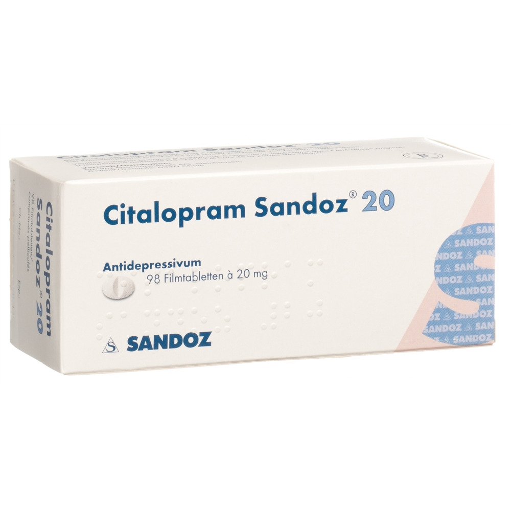 CITALOPRAM Sandoz 20 mg, Hauptbild