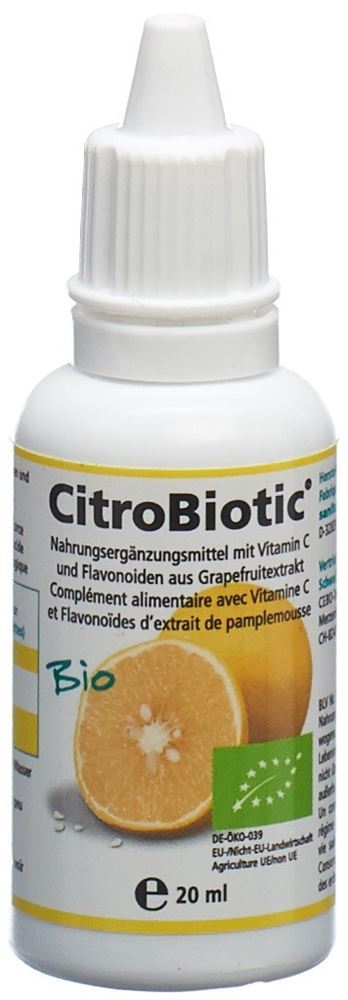 CITROBIOTIC extrait de pépins de grapefruit, image principale