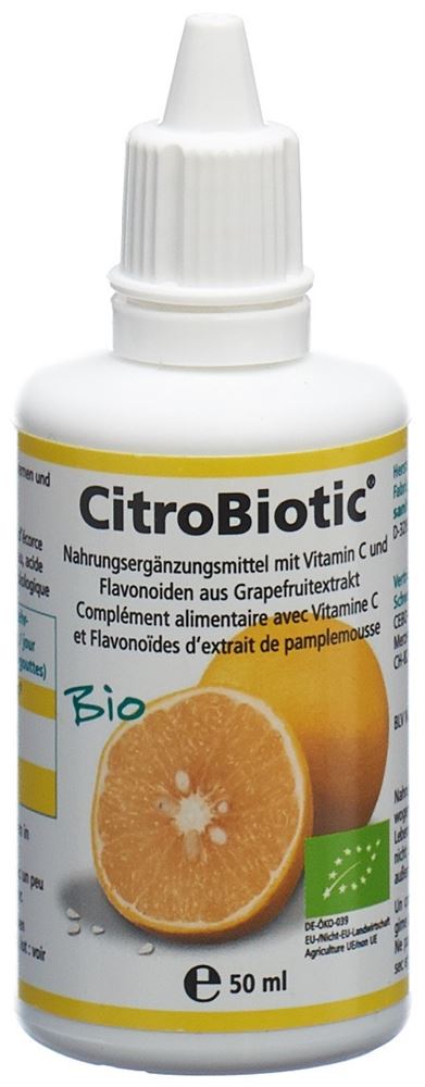 CITROBIOTIC Grapefruitkern Extrakt