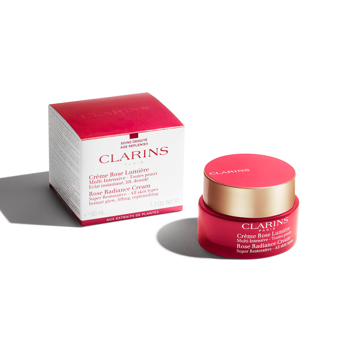 CLARINS Crème Rose Lumiere, image 2 sur 4