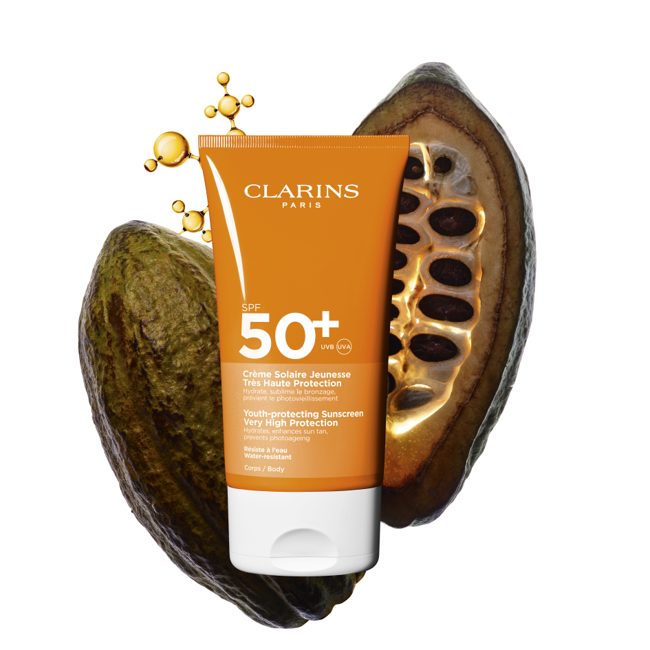 CLARINS Crême pour le Corps Sun Protection Factor 50 + (re), image 2 sur 2
