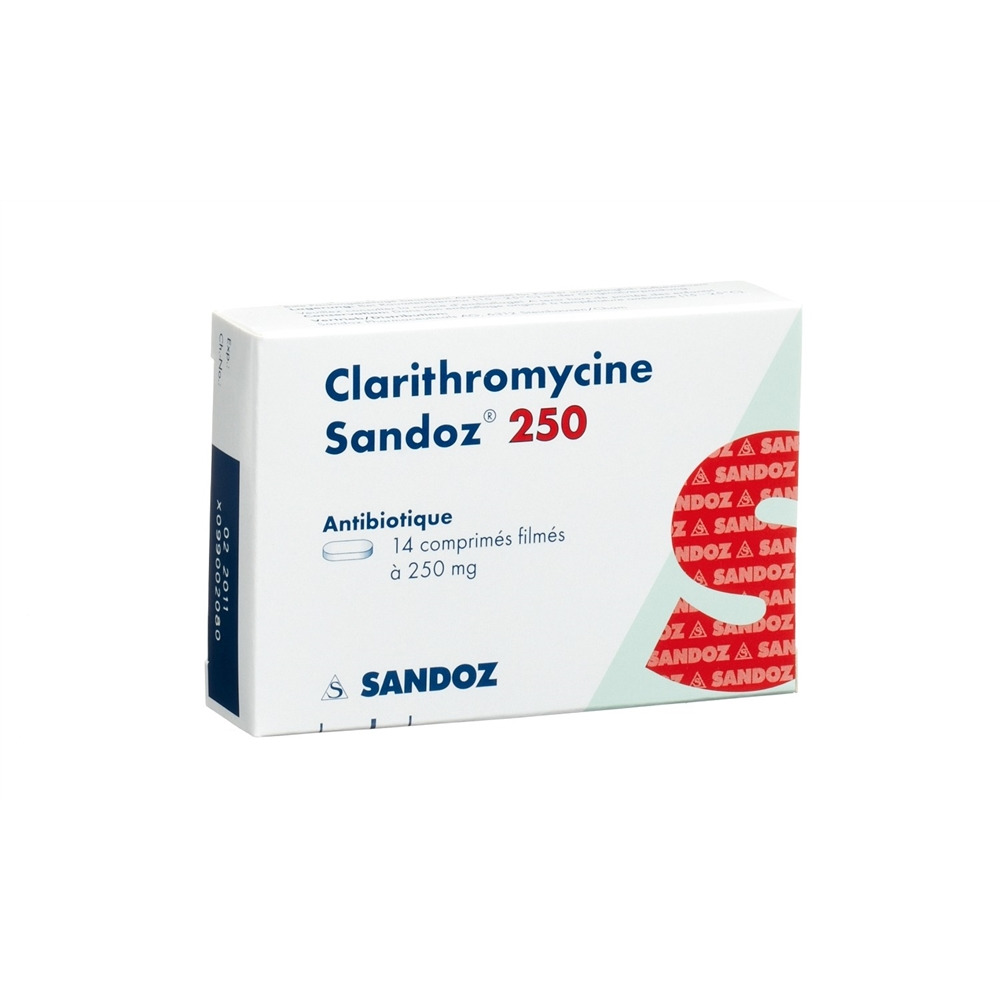 CLARITHROMYCINE Sandoz 250 mg, Bild 2 von 2