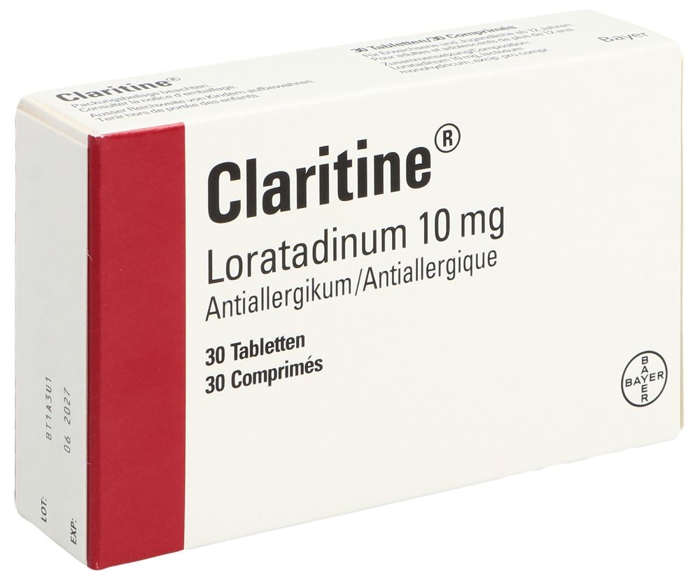 CLARITINE cpr 10 mg blist 30 pce