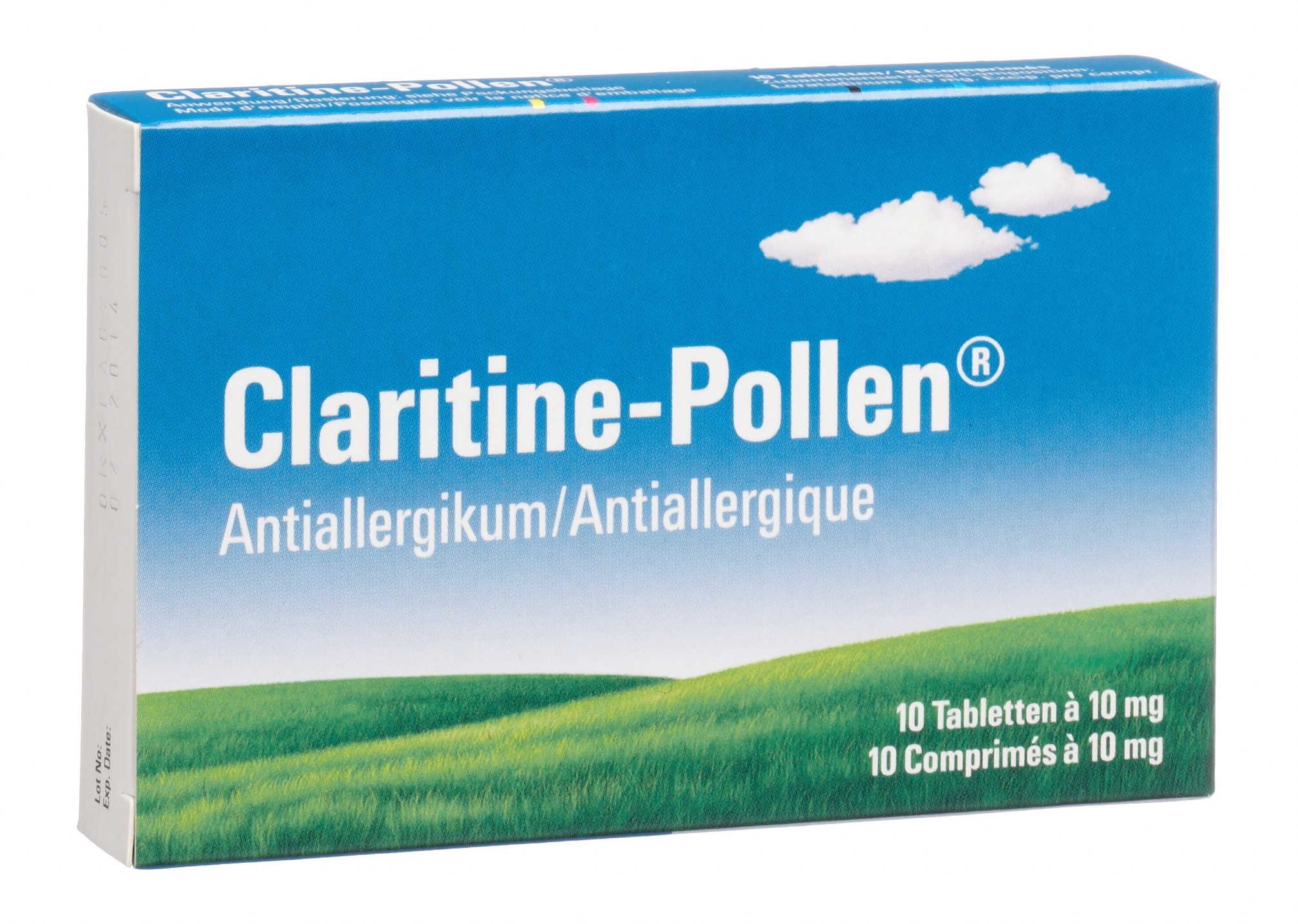 CLARITINE cpr 10 mg blist 10 pce, image principale