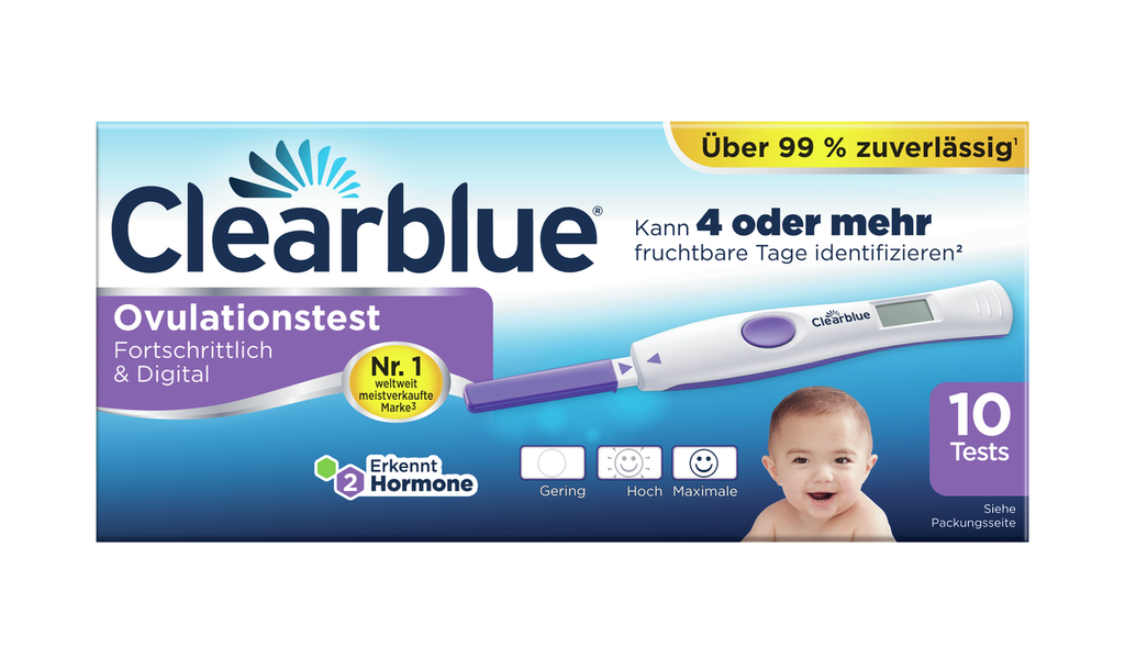 CLEARBLUE Digital Ovulationstest, Bild 3 von 5