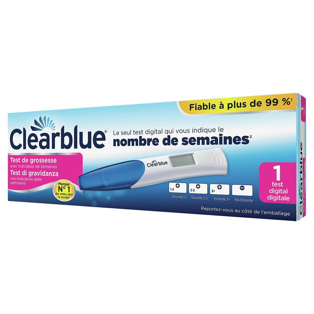 CLEARBLUE test de grossesse, image 4 sur 5