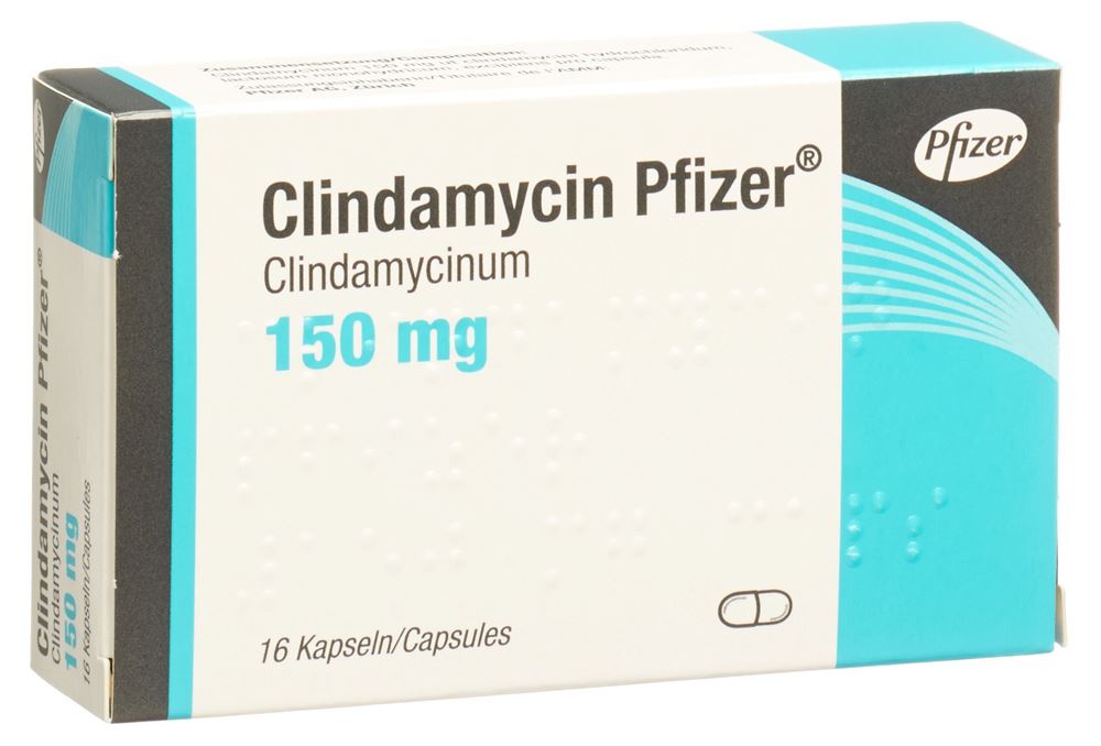 CLINDAMYCINE Pfizer 150 mg, image principale
