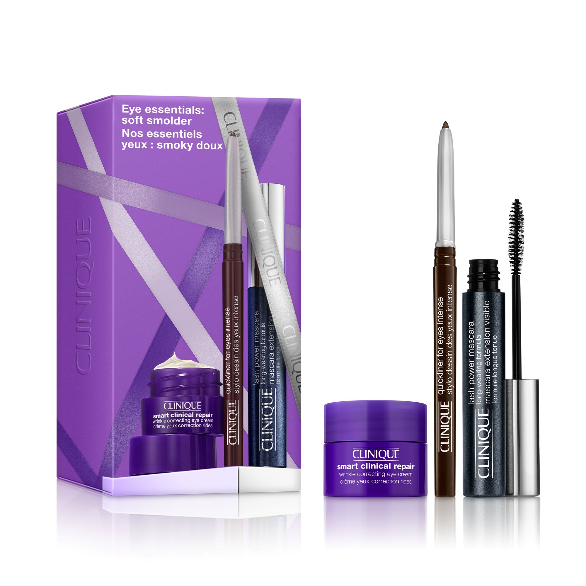 Clinique Makeup Eye Essentials Soft Smolder Holidays Set