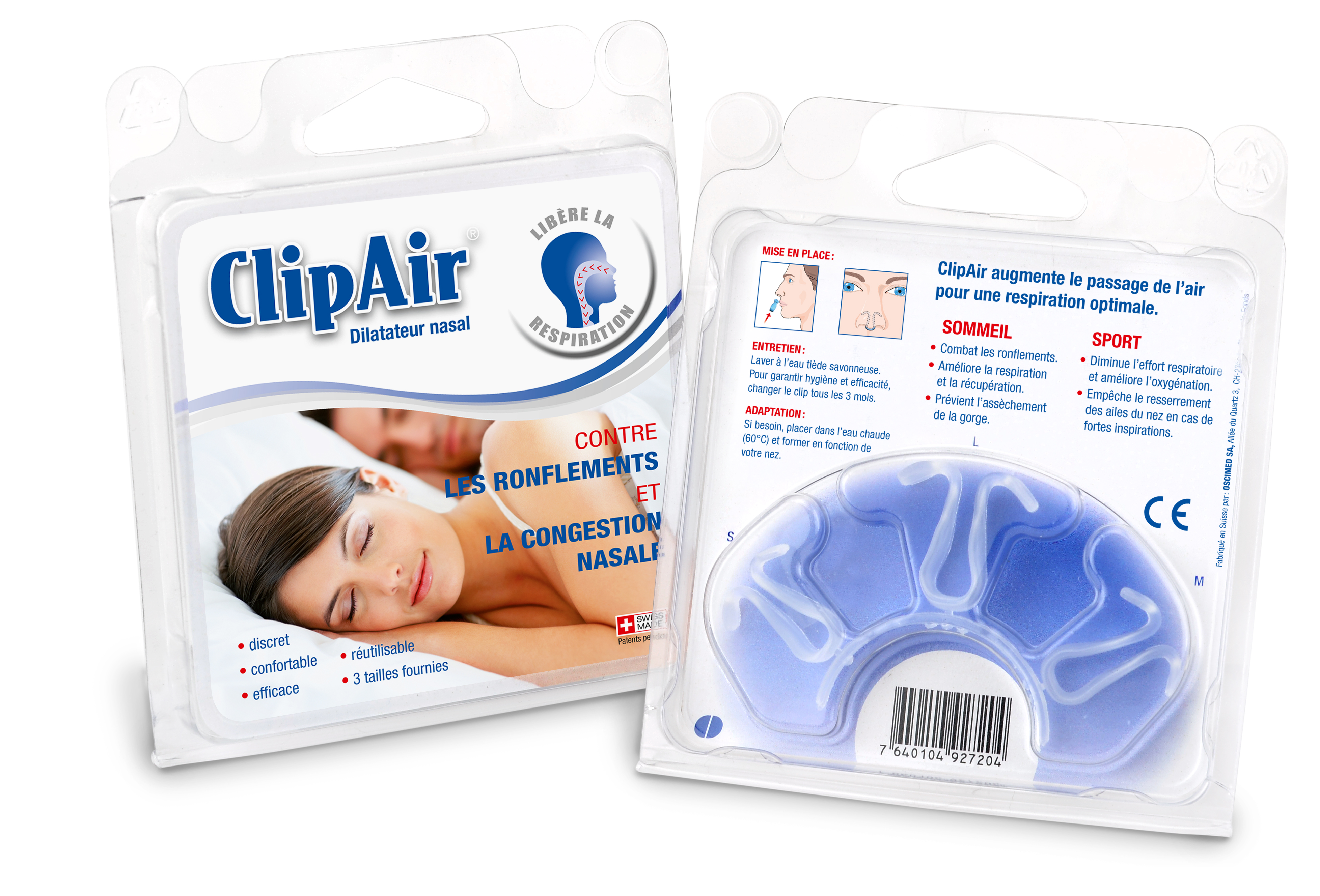 CLIPAIR dilatateur nasal